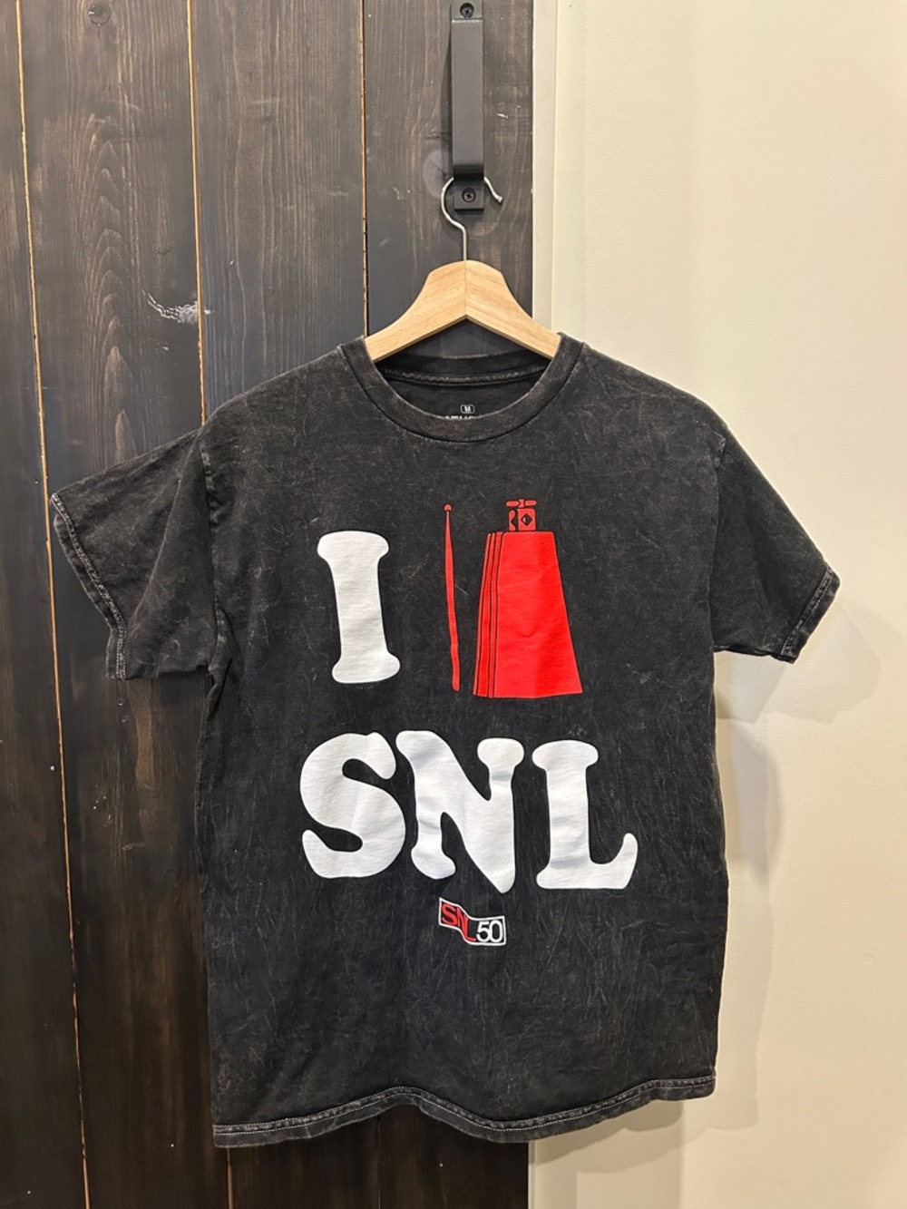 Genuine Merchandise Black "I ♥ SNL" Short Sleeve Tee